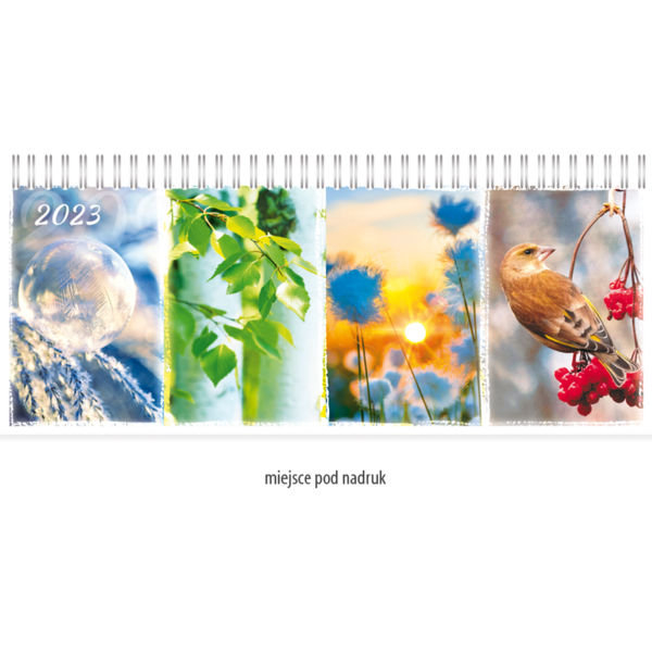 kalendarz biurkowy tygodniowy CZTERY PORY ROKU | TB121